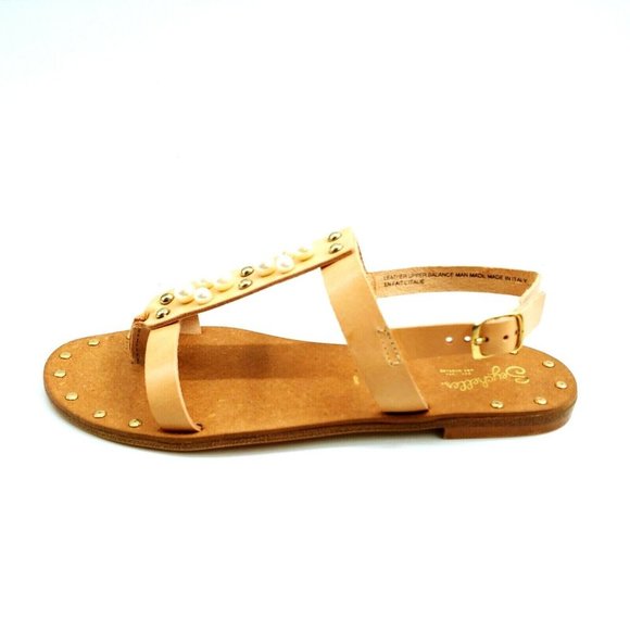 Seychelles Shoes - Seychelles Womans Day of Rest Embellished Thong Sandal Natural  Sz 6.5 M NEW